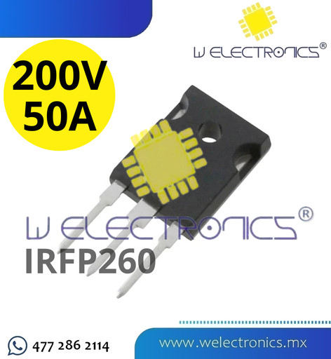 [IRFP260] MOSFET IRFP-260N CANAL N 200V - 50A TO-247