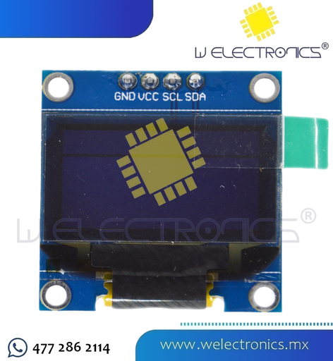 [LCD0007] PANTALLA OLED I2C 128X64 0.96 LCD 4 PINES