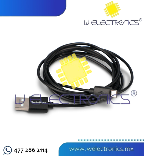 [CB-336] CABLE USB TIPO A A MICRO USB 1.8M
