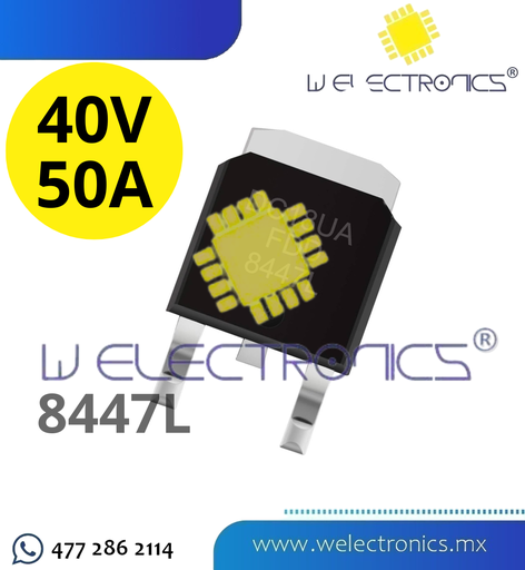 [SMDMO04] MOSFET CANAL N FDD 8447L 40V 50A