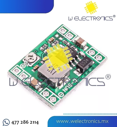 [MOD0116] MODULO REGULADOR STEP DOWN 3A 0.8-25V MP1584