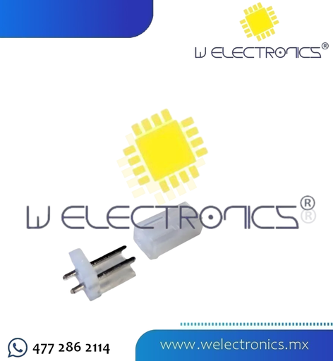 [CON-602] MOLEX JST 3.96MM 2 PINES