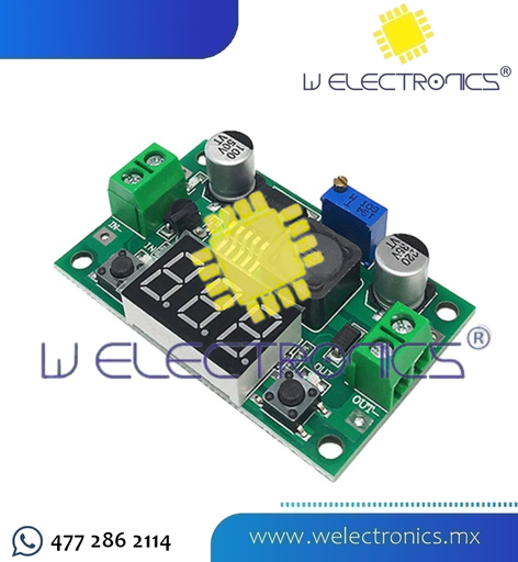 [MOD0045-1] MODULO LM2596 STEP DOWN 1.5-35V VOLTIMETRO