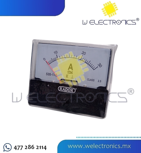 [535-182] CARATULA PARA VOLTIMETRO ANALOGICO