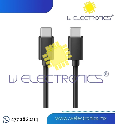 [CB-2082] CABLE USB TIPO C AMBAS PUNTAS