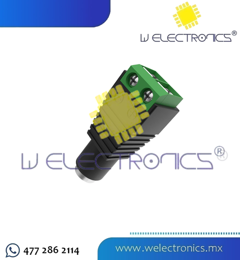 [CCTV-05] CONECTOR MACHO PARA FUENTE ATORNILLABLE (copia)