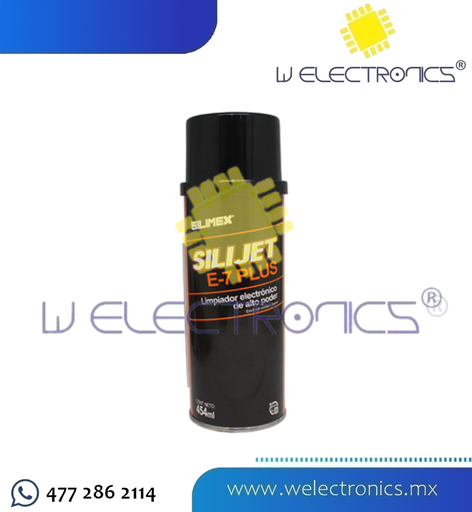 [CN-2961] SILIJET E-7 PLUS LIMPIADOR ALTO PODER REPELENTE AL POLVO