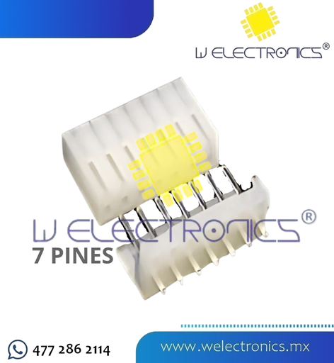 [CON-607] MOLEX JST 3.96MM 6 PINES (copia)