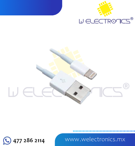 [700-053] CABLE USB  A TIPO LIGHTNING 1M