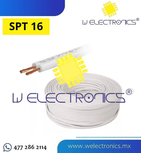 [46068] CABLE FLEXIBLE DUPLEX TIPO SPT 16