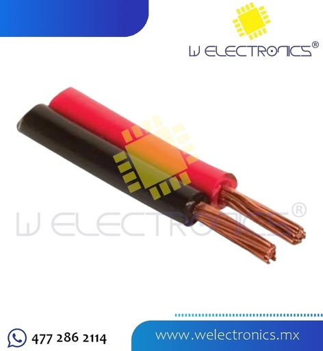 [46268] CABLE PARA BOCINA 18 AWG BICOLOR