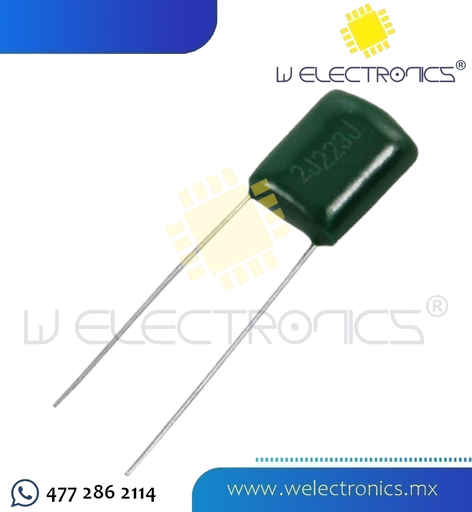 CAPACITOR POLIESTER 100V