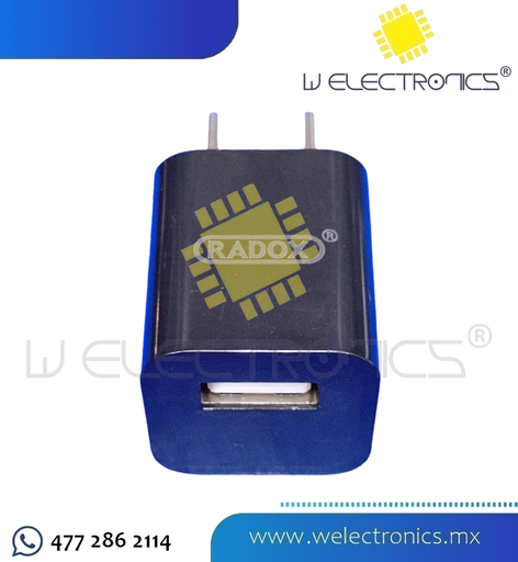 [130-149] CARGADOR 5V 1A 1 USB