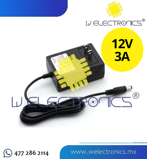 [CCTV-13] FUENTE DE PODER 12V 3A