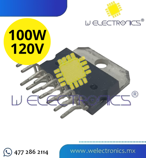 [TDA7293] TDA7293 AMPLIFICADOR 100W 120V