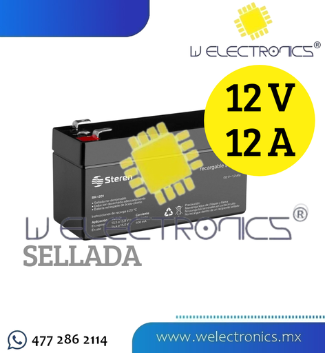 [660-070] BATERIA RECARGABLE SELLADA 12V 12A