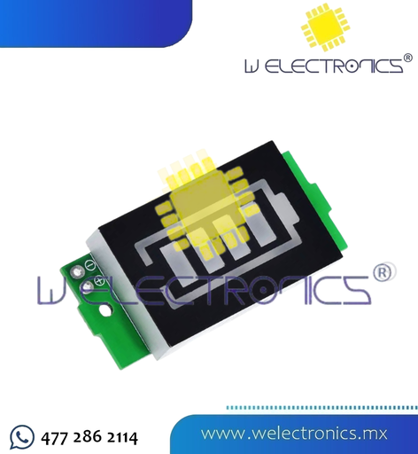 [BAT-002] MODULO INDICADOR DE CARGA 1S-4S-8S 3.7V