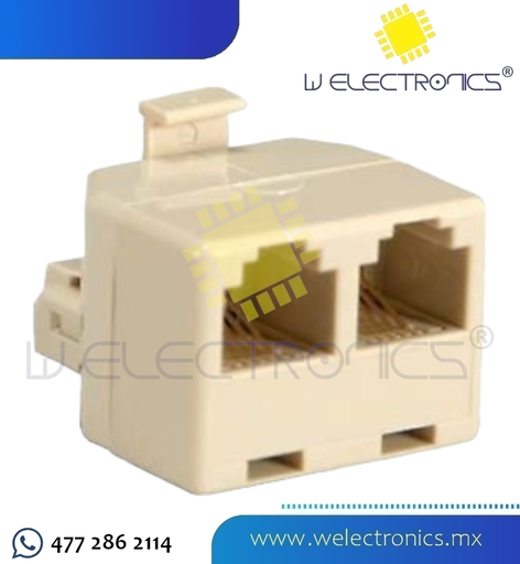 [863-270] ADAPTADOR Y 4 HILOS RJ11