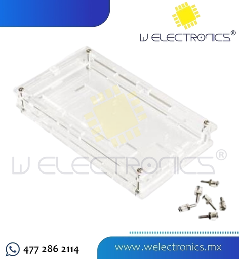 [ARDA002] CASE DE ACRILICO PARA ARDUINO MEGA