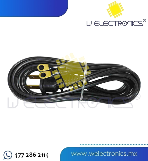 [080-615] CABLE P/PLANCHA (TERM. OJILLO) 16AWG 1.7M