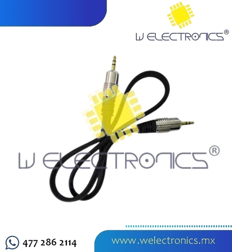 [081-030] CABLE PLUG 3.5 ST A PLUG 3.5 ST ORO 45 CM