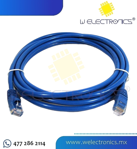 [080-890] CABLE DE RED AZUL 2M