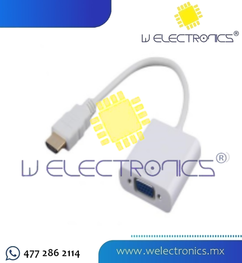 [RAND015] CABLE HDMI MACHO A VGA HEMBRA
