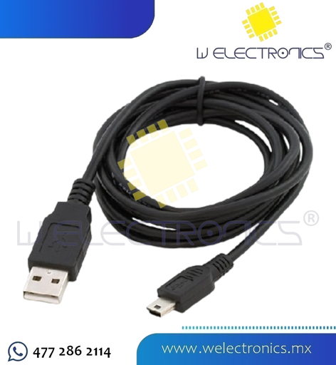 [700-500] CABLE RADOX USB A MINI USB 80CM