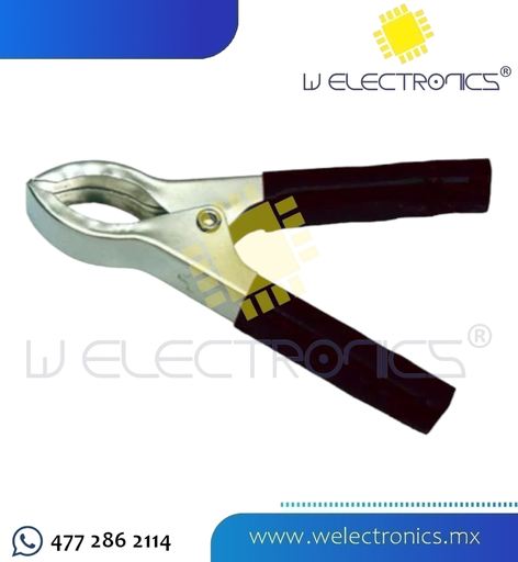 [090-159] CAIMAN CON PINZA GRANDE NEGRO