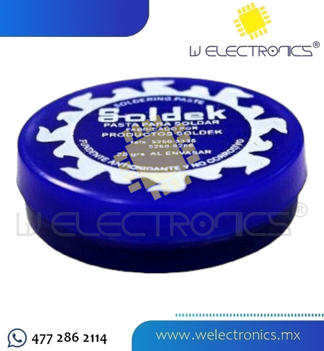 [110-581] PASTA PARA SOLDAR ECONOMICA SOLDEK 25 G