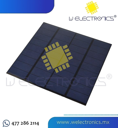 [870-249] CELDA SOLAR 12V 100 MA 11 X 9.5 CM