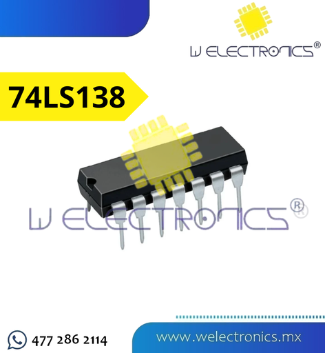 [CIR0138] 74LS138 DECODIFICADOR/DEMULTIPLEXOR