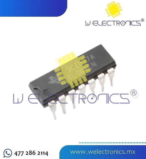 [CIRTL84] TL084 4 AMPLIFICADORES OPRACIONALES ALTA VELOCIDAD
