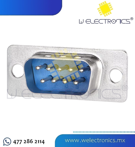 [705-183] CONECTOR DB-9P MACHO